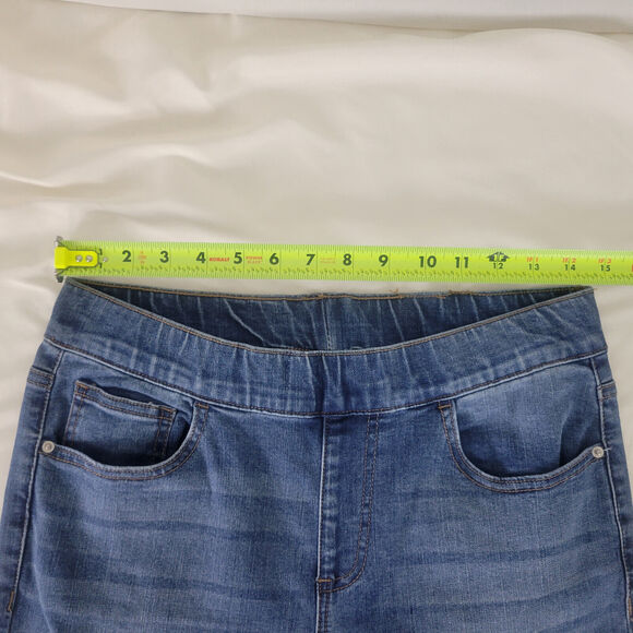 Passports Jeans Womens 8 Blue‎ Mid Rise Straight Leg Medium Wash Denim W29 x L26 - Picture 3 of 14